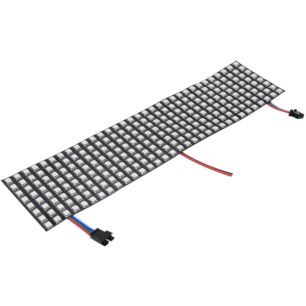 WS2815 RGB 32x8 LED Matrix Display Flexible LED Light Panels WS2815 RGB 32x8 LED Matrix Display Flexible LED Light Panels